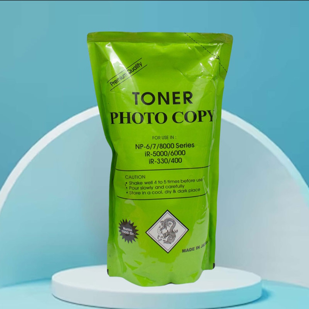 IR6000 Toner Powder Dragon Green Pouch (1kg) - Image 2