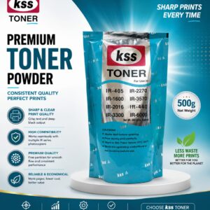 KSS IR405/2270 Toner Pouch (500gm)
