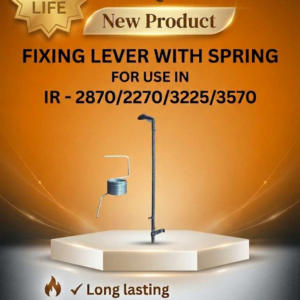 FIXING LEVER WITH SPRING FOR USE IN IR-2870/2270/3225/3570