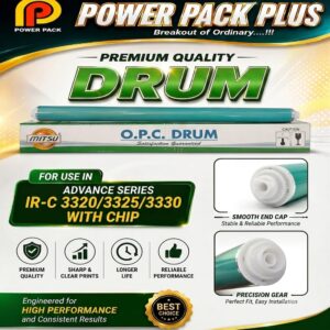 PREMIUM QUALITY DRUM FOR USE IN ADVANCE SERIES C 3320 /3325/3330 WITH CHIP