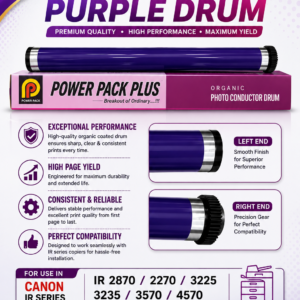 PURPLE COLOR DRUM FOR USE IN IR-2270/2870/3225/3235/3570/4570