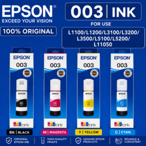 EPSON ORIGINAL INK FOR USE IN L1100/L1200/L3100/L3200/L3500/L5100/L5200/L11050