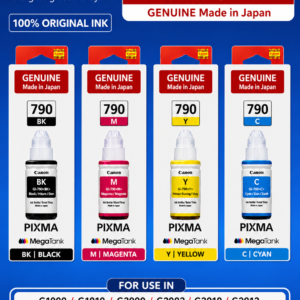 PIXMA ORIGINAL INK FOR USE IN CANON G1000/ G1010/ G2000/G2002/G2010/G2012/G3000/G3010/G3012/G4000/ G4010